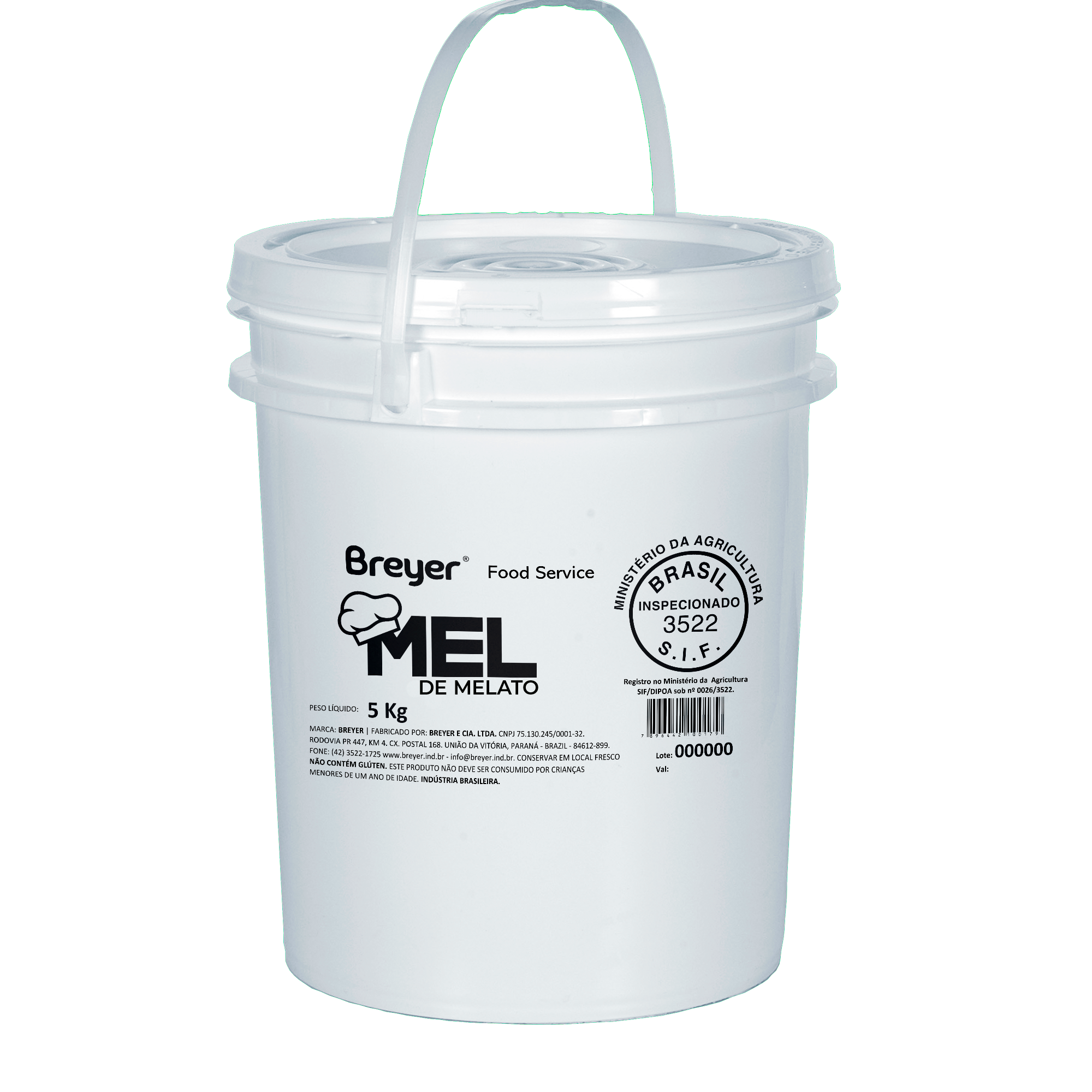 Mel de Melato 5 Kg - Orgânico