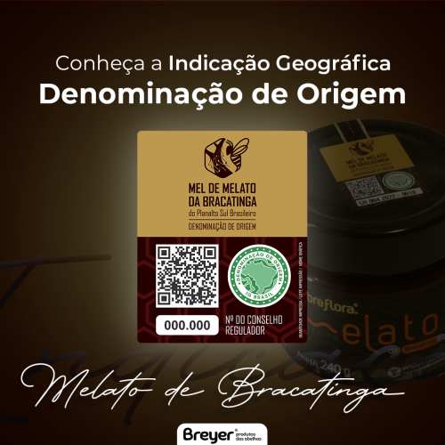 Selo de Indicação Geográfica do Mel de Melato da Bracatinga